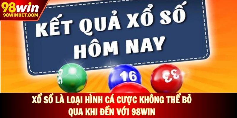 Xổ số online tại 98win