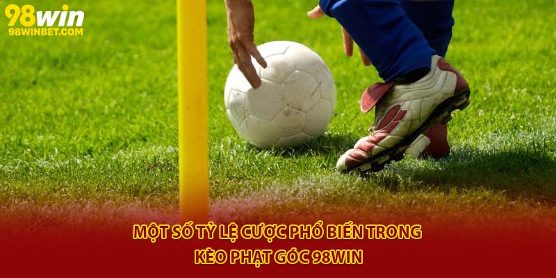 Tìm Hiểu Kèo Phạt Góc 98Win Và Kinh Nghiệm Chơi Hiệu Quả 3 Một số tỷ lệ cược phổ biến trong kèo phạt góc 98Win